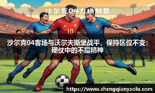 沙尔克04客场与沃尔夫斯堡战平，保持区位不变：硬仗中的不屈精神