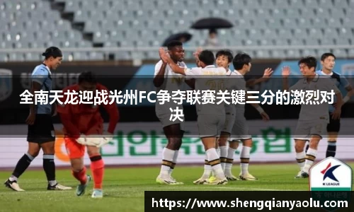 全南天龙迎战光州FC争夺联赛关键三分的激烈对决